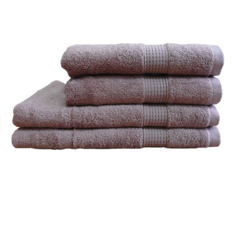 Рушник махровий Home Line "Нью-Йорк" (коричневий), 50х90см 97351