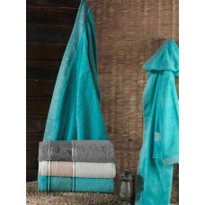 Рушник махровий Home Line "Султан" (блакитний), 70х140см 97340