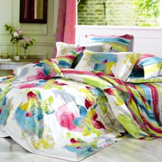 Півтораспальний комплект постільної білизни Home Line "Акварель" 97141