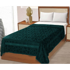 Простирадло махрове Shamrock (темно-зелене) 150х200см 96716