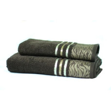 Рушник махровий Home Line "Персей" (темно-коричневий), 70х140см 96700