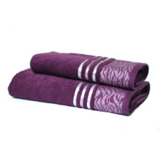 Рушник махровий Home Line "Персей" (фіолетовий), 50х90см 96693