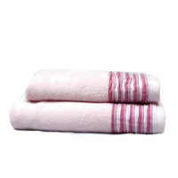 Рушник махровий Home Line "Eirene" (рожевий), 50х90см 96666