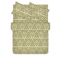 Двоспальный комплект постельного белья Home Line "Майя" (оливковый) 96540