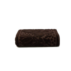 Рушник махровий Shamrock "Iola" (темно-коричневий), 70х140см 94560