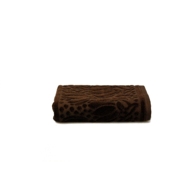 Рушник махровий Shamrock "Iola" (темно-коричневий), 50х90см 94555