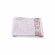 Рушник махровий Home Line "Лабіринт" (рожевий), 70х130см 88306