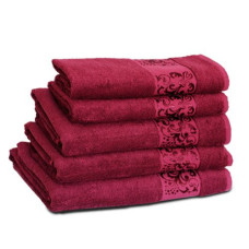 Рушник махровий Home Line "Бембi" (бордовий), 50х90см 87323