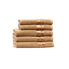 Рушник махровий Home Line "Вензель" (бежевий), 50х90см 87025