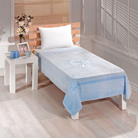 Простирадло махрове Home Line "Ерос" (блакитне) 200х220см 85900