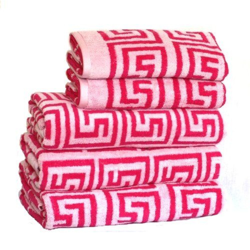 Рушник махровий Home Line "Іда" (рожевий), 50х90см 85875
