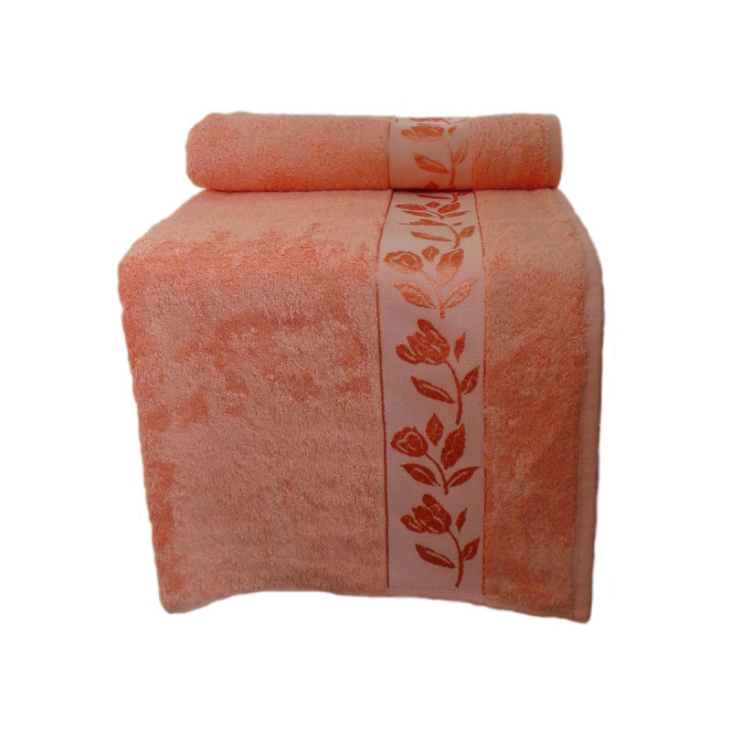 Серветка махрова "Себнем" (персиковий) 30х50см 80997