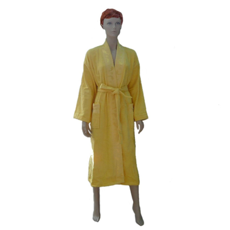 Халат махровий L/XL "Дельфін" (жовтий) 80294