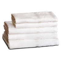 Салфетка махровая "Мел тем" (белая) 30х50см 57958