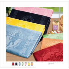 Рушник махровий Home Line "Ерос" (блакитний), 50х90см 56960