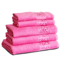 Рушник махровий Home Line "Бембi" (рожевий), 50х90см 55862