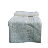 Рушник махровий Home Line "Себнем" (кремовий), 50х90см 53392