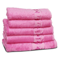 Рушник махровий Home Line "Себнем" (рожевий), 50х90см 53388
