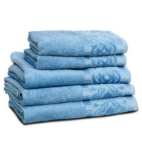 Рушник махровий Home Line "Мел Тем" (голубой), 50х90 см 23903