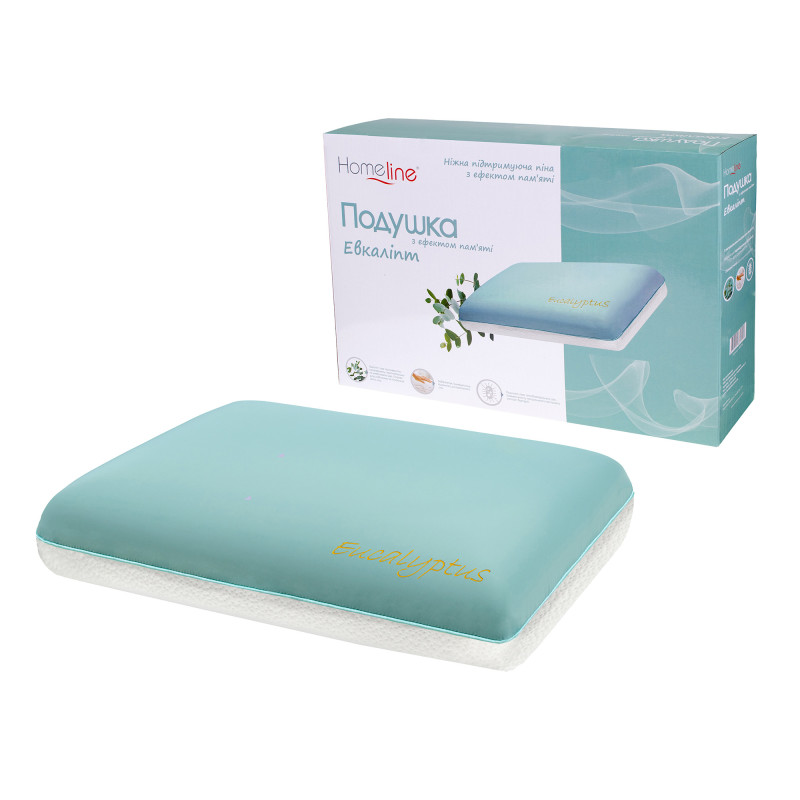 Подушка ортопедическая Home Line с ароматом эвкалипта 60х40х13 180664