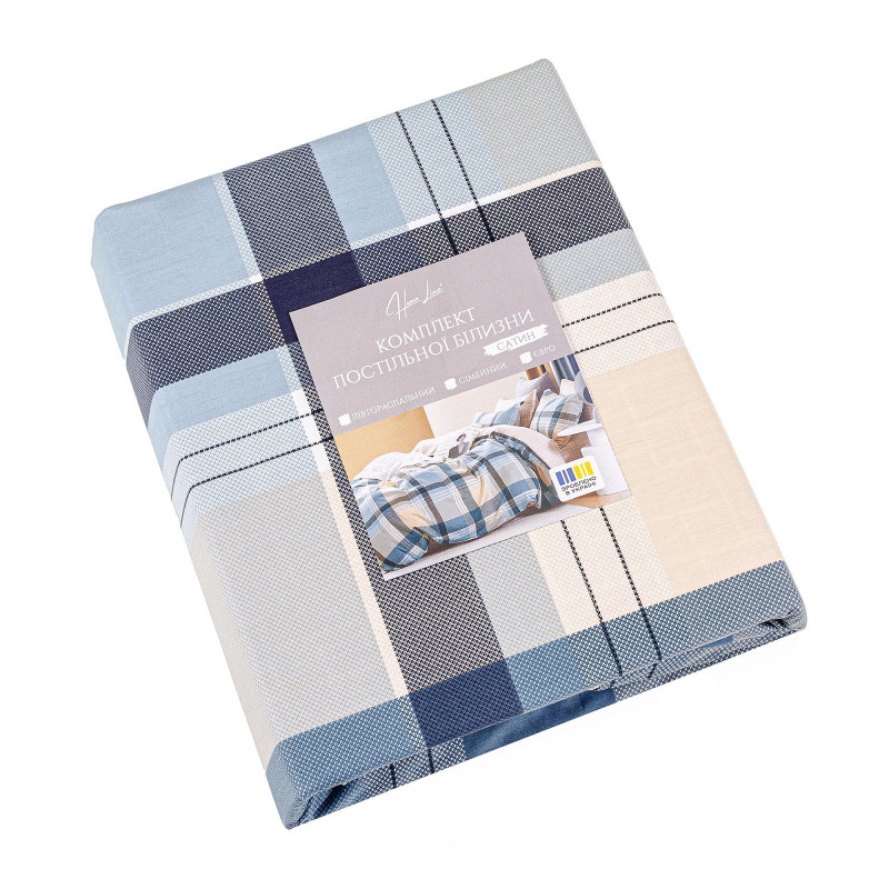 Евро комплект постельного белья Home Line "ТРОЙ" 183067