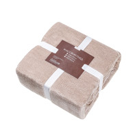 Плед  флісовий Фланель бежевий 240х260 192051