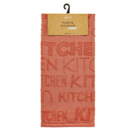 Рушник махровий Home Line "Kitchen" (теракотовий) 40x60см 188092