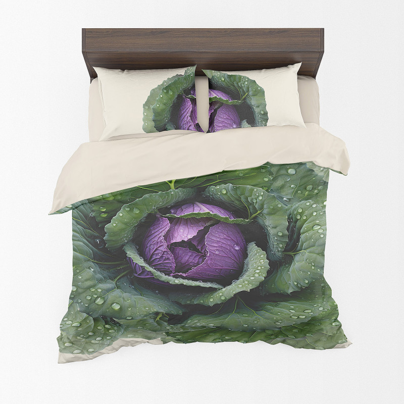 Півтораспальний комплект постільної білизни Home Line "КАПУСТА" 185339