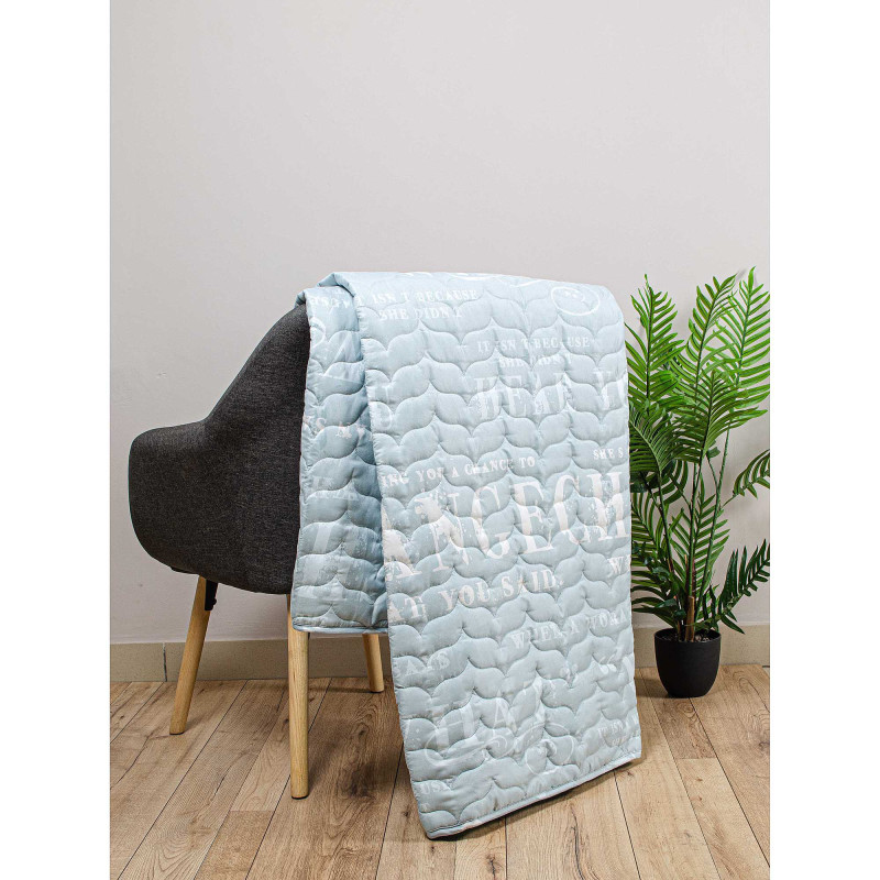 Покривало стьобане Home Line 120х210 (ментол) 184185