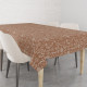 Скатертина Home Line "Паста" (світло-коричневий/суровий) 120х150 183953