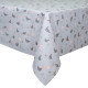 Скатертина Home Line "Прогулянка з курчатами" (сірий) 120х150 183919