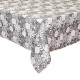 Скатертина Home Line "Квіти декоративні" (графітово-фрезові) 120х150 183594