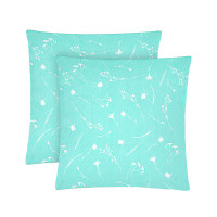 Наволочки бязеві (2шт.) "Волошки" (бірюзовий) 70х70см 183264
