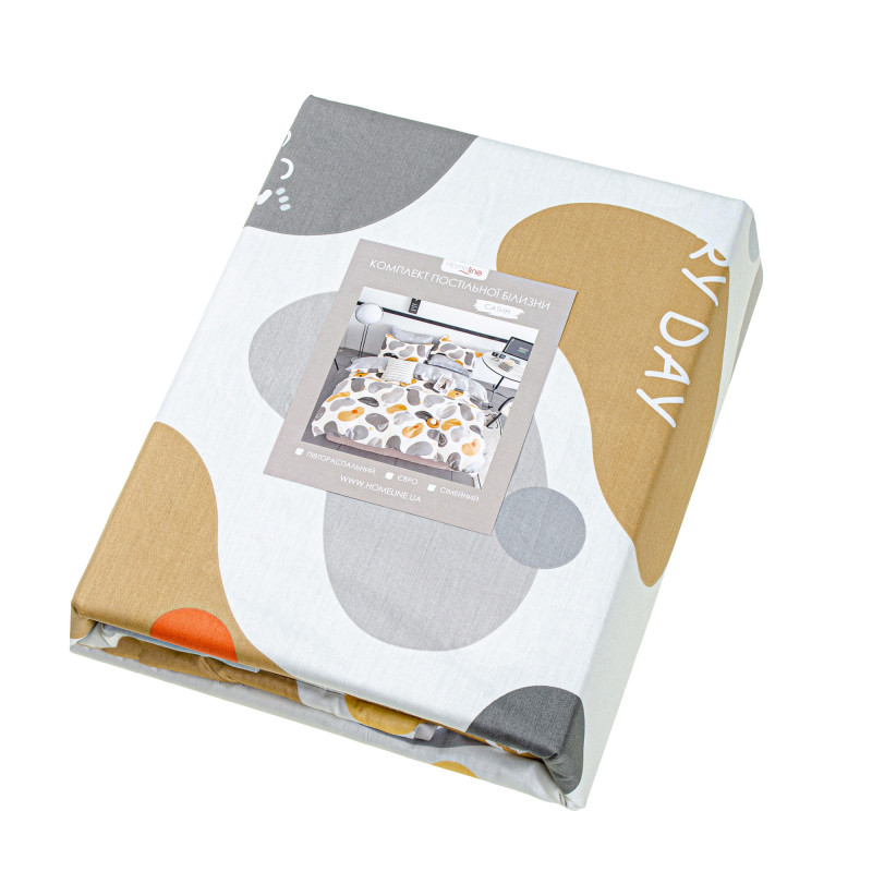 Сімейний комплект постільної білизни Home Line "НЕДІЛЬНИЙ РАНОК" 183035