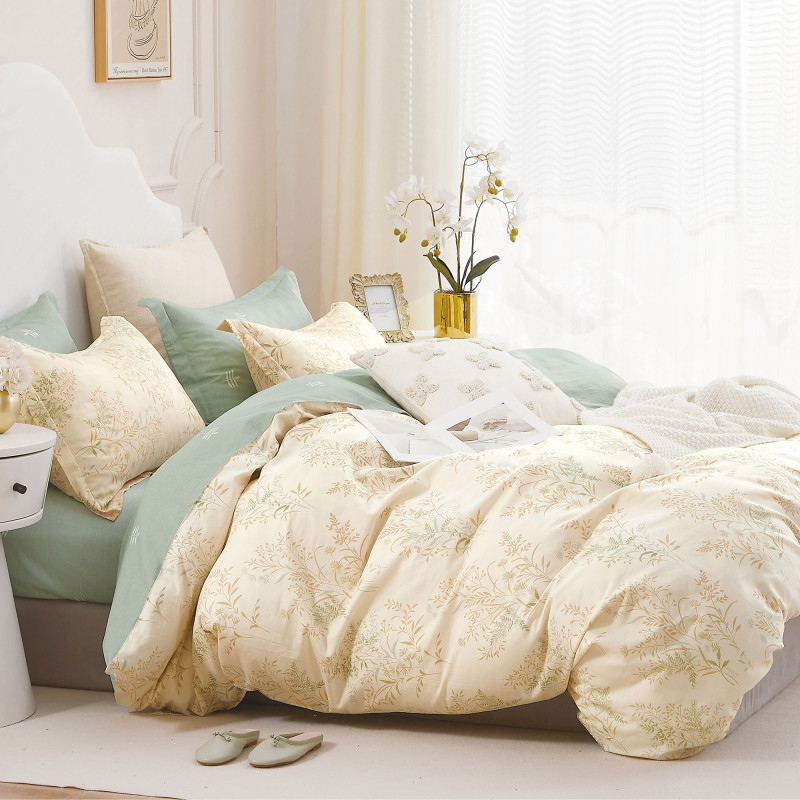 Євро комплект постільної білизни Home Line "СТЕПОВІ ТРАВИ" 183022