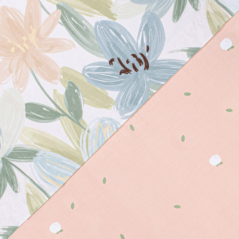 Півтораспальний комплект постільної білизни Home Line "БАРВИ" 182997