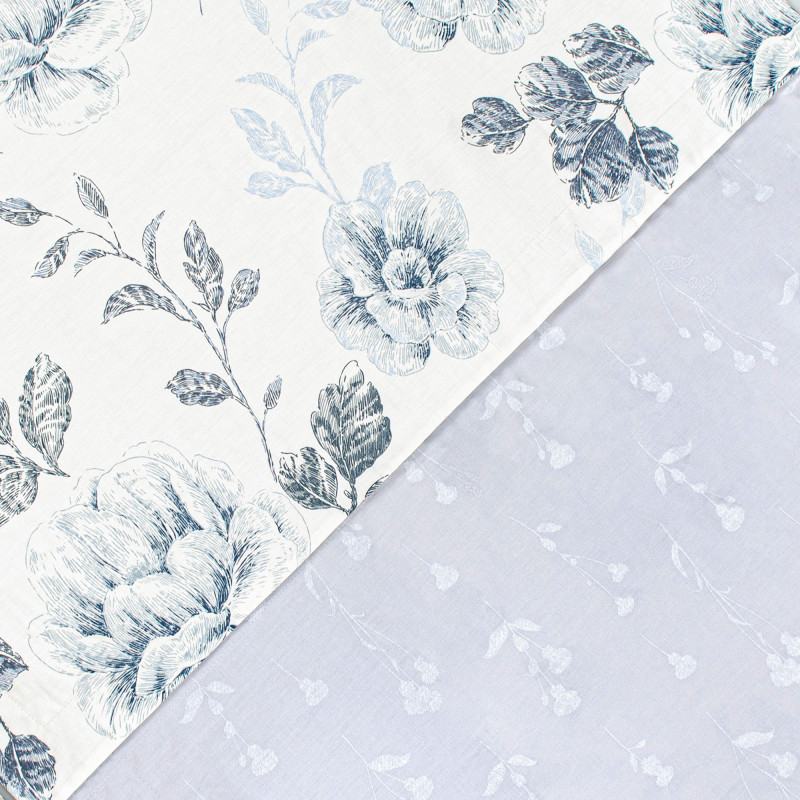 Сімейний комплект постільної білизни Home Line "КВІТКОВИЙ БЛЮЗ" 182996