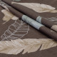 Простирадло бязеве Home Line "Листопад" 220х240см (коричневий) 181408