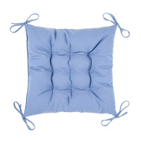 Подушка з зав'язками Home Line (денім/грета сіра) 40х40см 180144