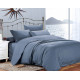 Сімейний комплект постільної білизни Home Line "Сатин Люкс" (сіро-блакитний) 176568