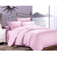 Євро комплект постільної білизни Home Line "Сатин Люкс" (світло-рожевий) 176558