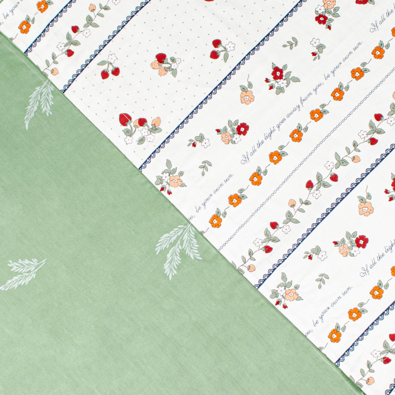 Півтораспальний комплект постільної білизни Home Line "СУНИЦІ" 176081