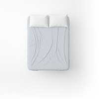 Простирадло бязеве Home Line "Зорі різні" 150х215см (сіро-блакитний) 175323