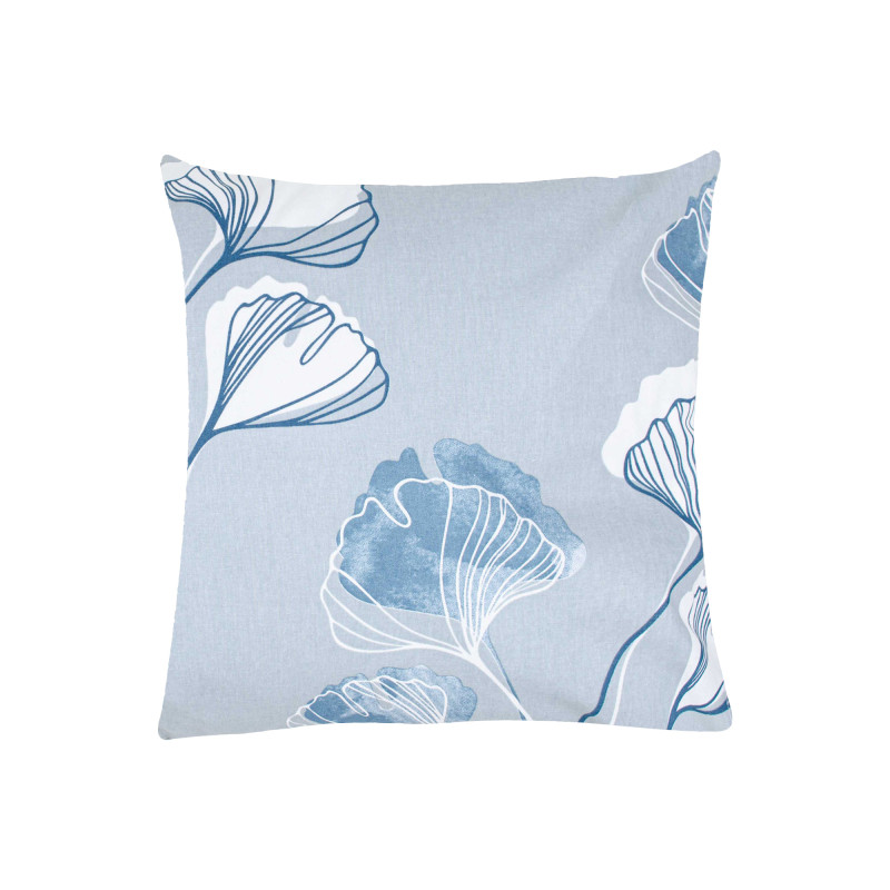 Наволочка бязева Home Line "Гінго білоба" (сіро-блакитний) 70х70см 165364