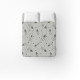 Простирадло бязеве Home Line "Ананас сірий" 150х215см 165232