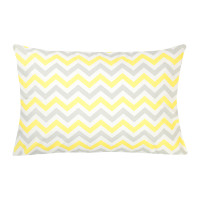 Наволочка бязева Home Line "Зіг заг" (сіро-жовтий) 50х70см 165225