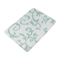 Простирадло бязеве Home Line "Вензель" (зелений) 150х215см 165095