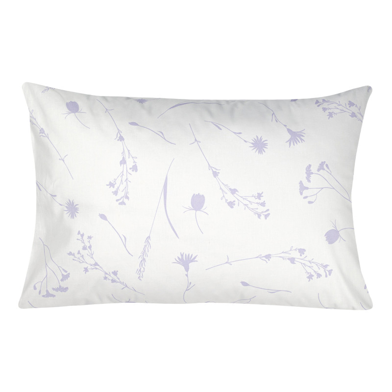 Наволочка бязева Home Line "Волошки лавандові на білому" 50х70см 165093