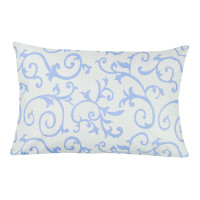 Наволочка бязева Home Line "Вензель" (блакитний) 50х70см 165089