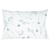 Наволочка бязева Home Line "Волошки сірі на білому" 50х70см 164264